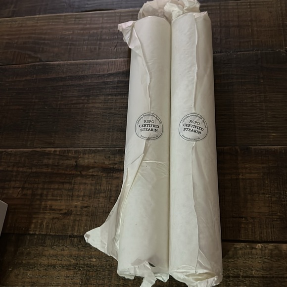 Christmas Countdown Candle Danish Holiday Candlestick Kunstindustrien SET OF 2 - Picture 2 of 3